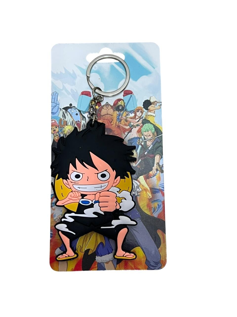 LLavero Goma Plano Luffy One Piece - Imagen 5