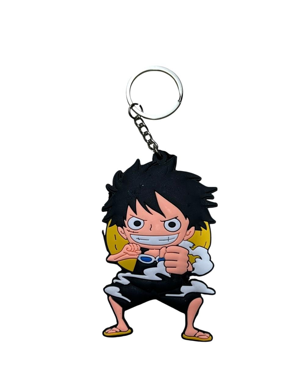 LLavero Goma Plano Luffy One Piece - Imagen 3
