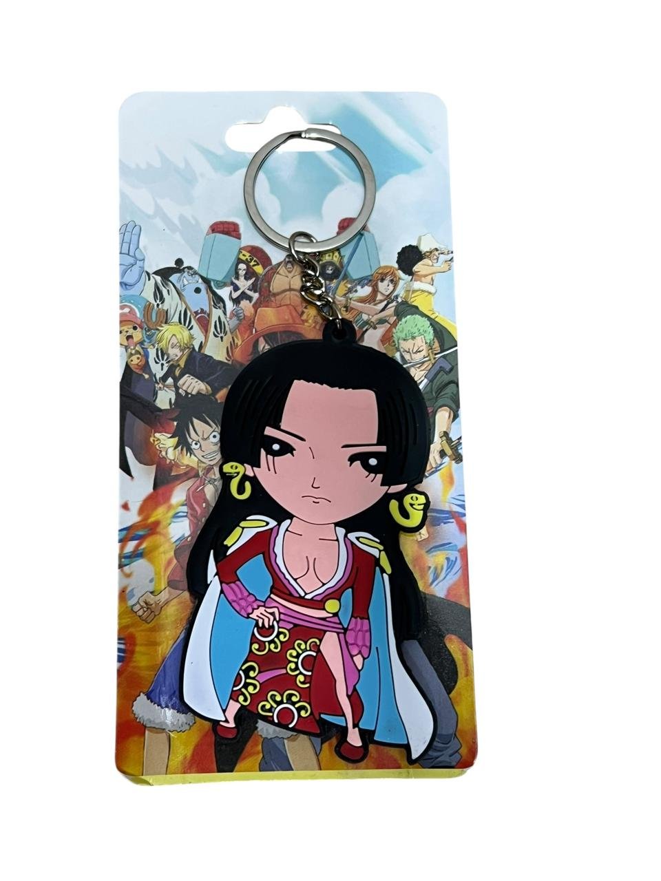 LLavero Goma Plano Boa Hancock One Piece - Imagen 5