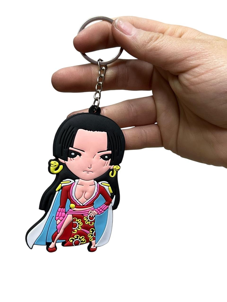 LLavero Goma Plano Boa Hancock One Piece - Imagen 2