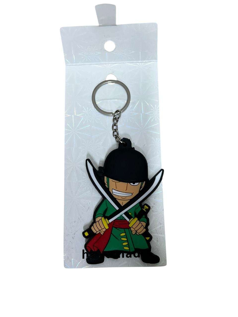 LLavero Goma Plano Zoro Katanas One Piece - Imagen 6