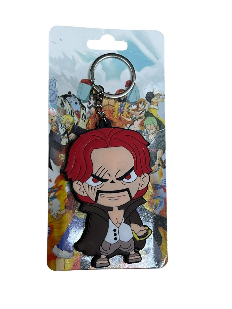 LLavero Goma Plano Shanks One Piece - Imagen 5