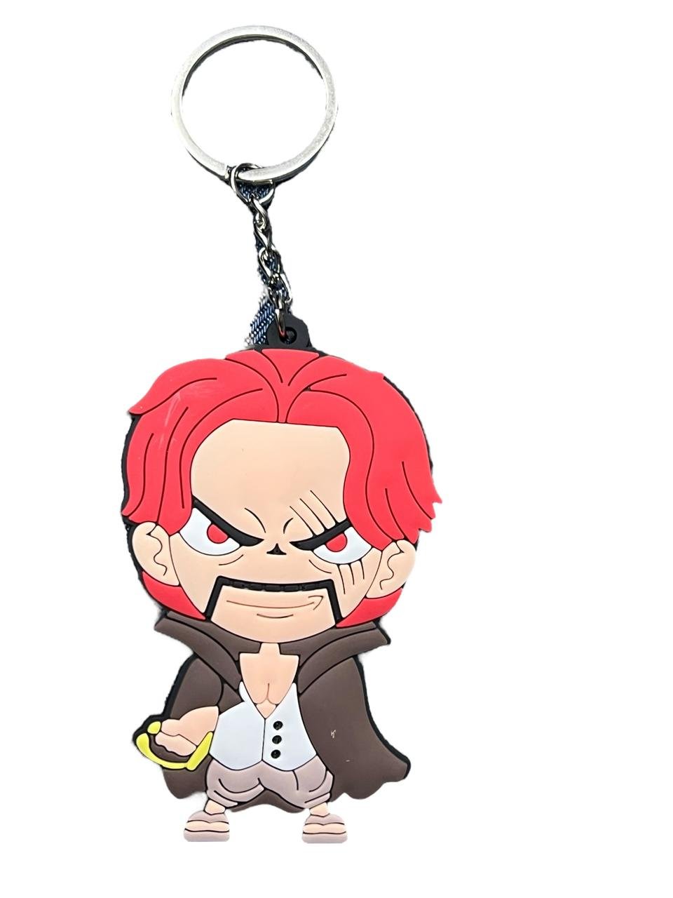 LLavero Goma Plano Shanks One Piece