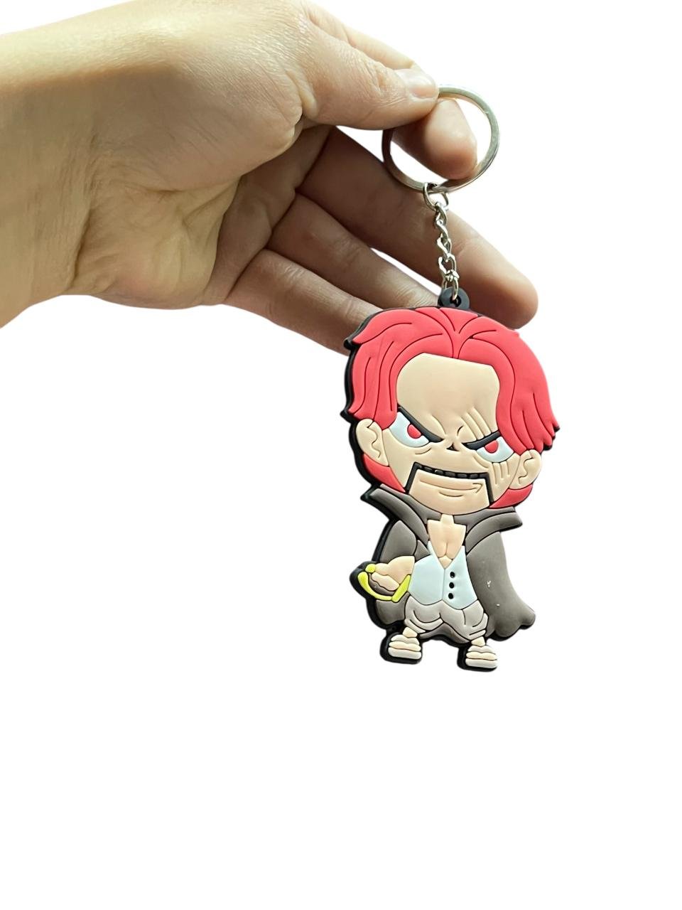 LLavero Goma Plano Shanks One Piece - Imagen 4