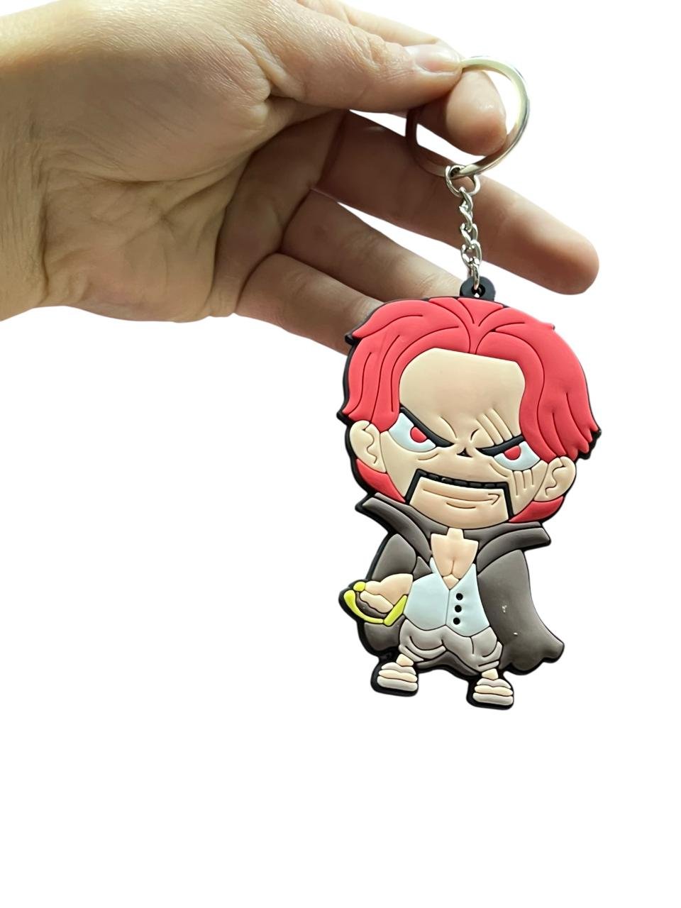 LLavero Goma Plano Shanks One Piece - Imagen 3