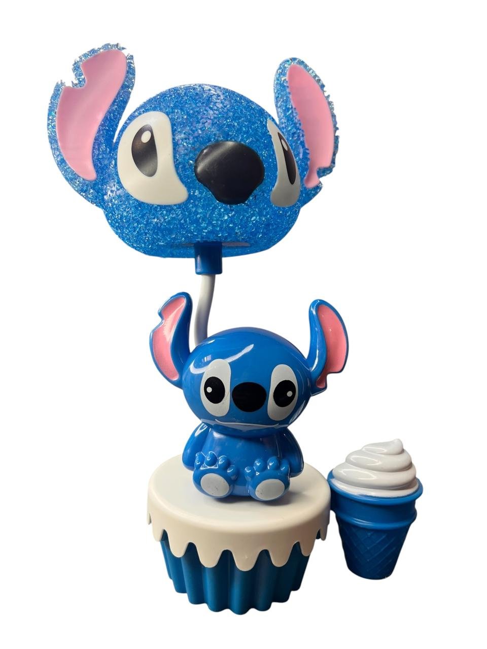 Lampara De Stitch Con Helado De Diamantes