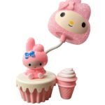 Lampara De My Melody Rosa Con Helado De Diamantes