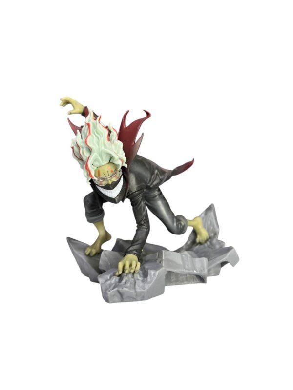 Figura Okarun Arrodillado Base Piedra 12cm Dandadan - Imagen 2
