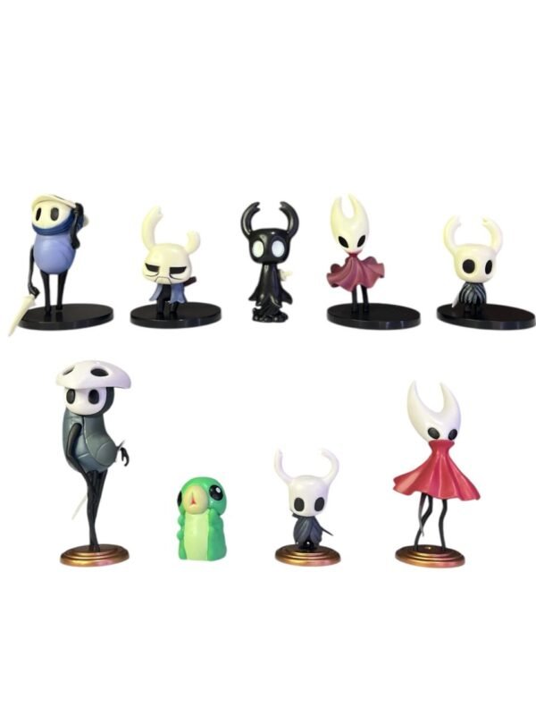 Figuras Coleccionables X9 - 6cm Hollow Knight