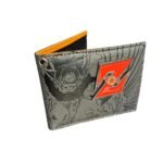 Billetera Cuerina Logo Metal Goku
