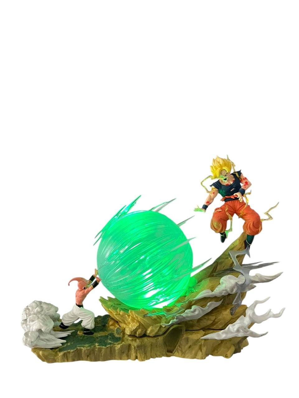 Figura - Diorama Majin Boo Vs Goku 19cm Dragon Ball - Imagen 2