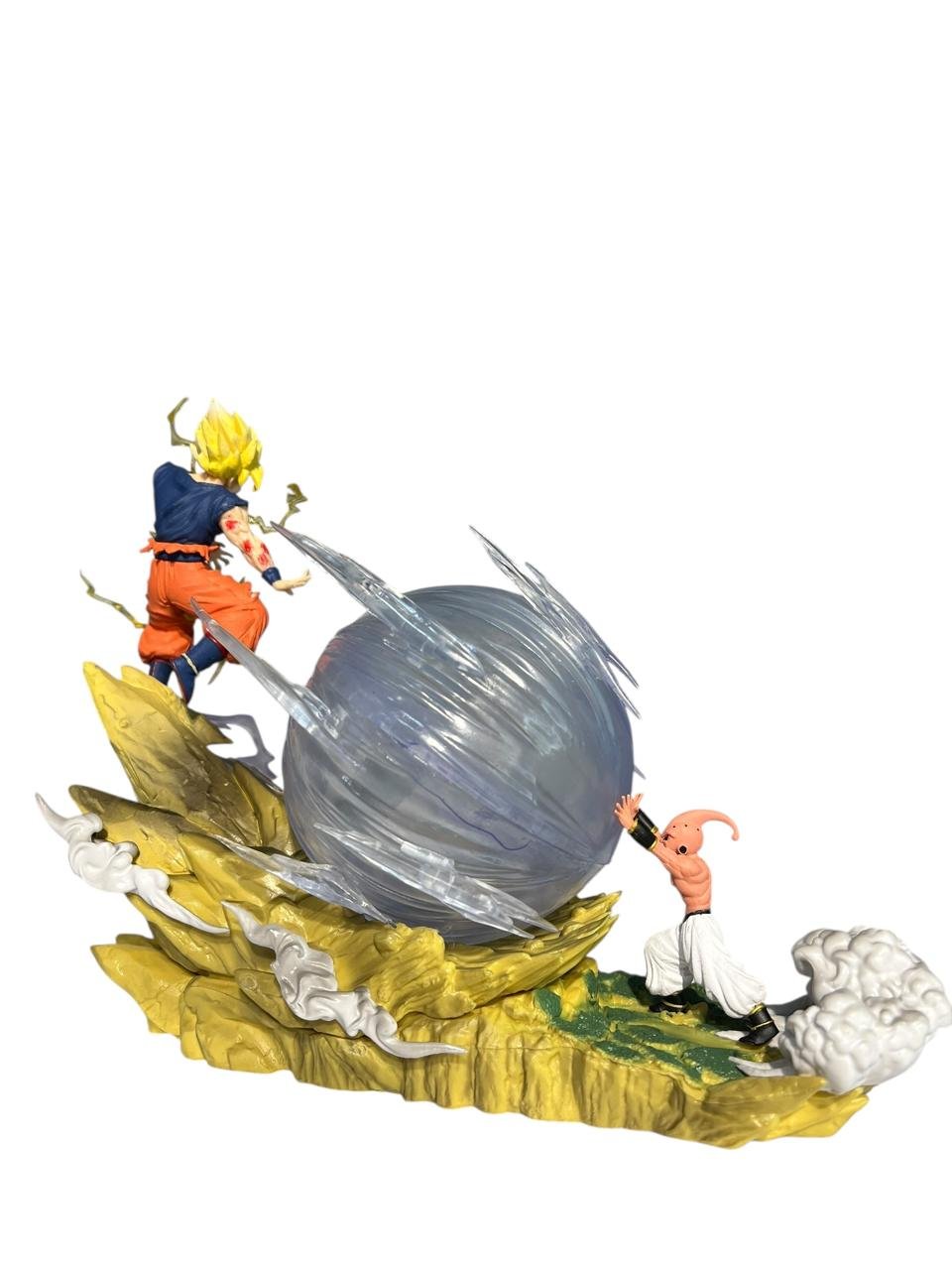 Figura - Diorama Majin Boo Vs Goku 19cm Dragon Ball - Imagen 4