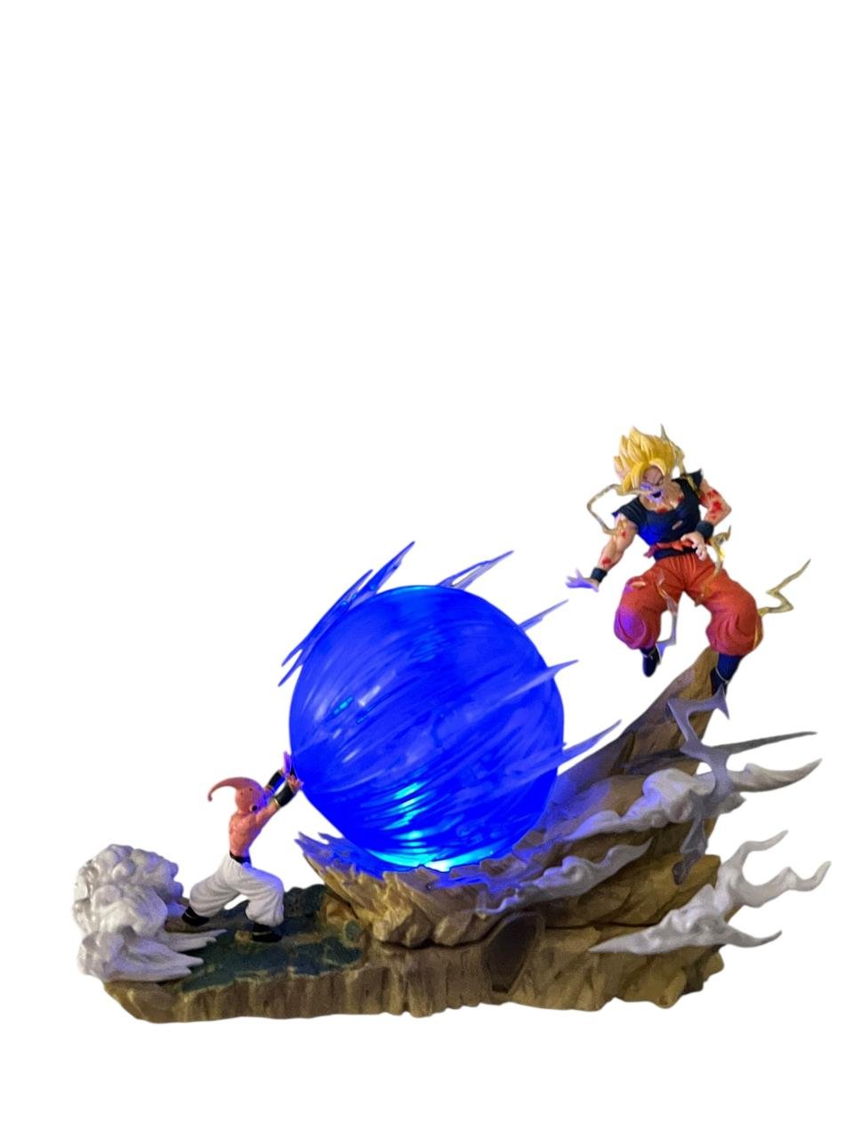Figura - Diorama Majin Boo Vs Goku 19cm Dragon Ball - Imagen 6