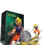 Figura - Diorama Majin Boo Vs Goku 19cm Dragon Ball
