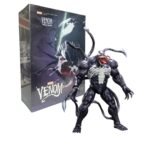 Figura Articulada Venom Negro 18cm Super Héroes