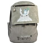 Maleta Mi Vecino Totoro Tierno Gris