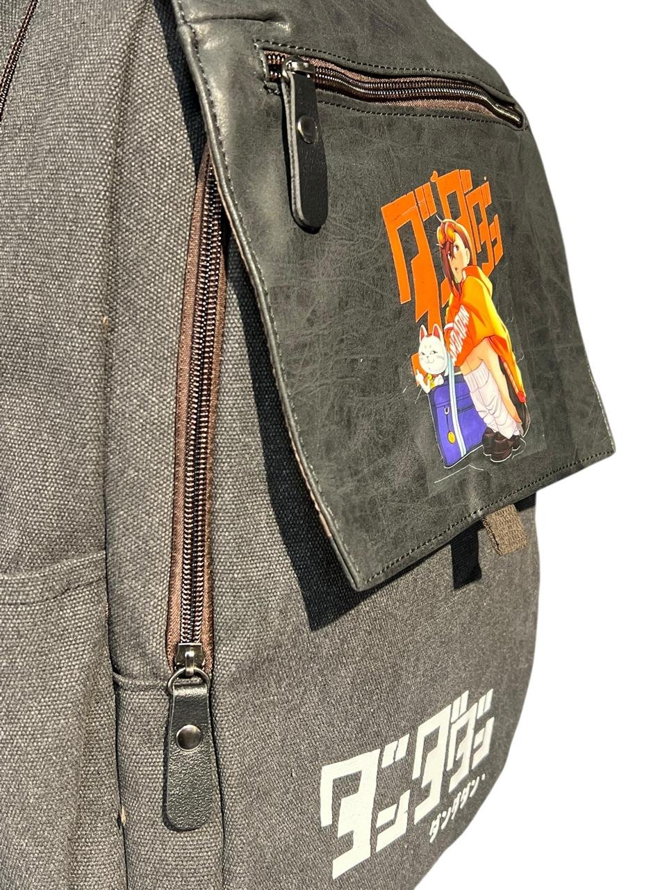 Maleta Morral Escolar Momo Sentada Dandadan - Imagen 4