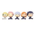 Figuras Jujutsu Cabezones Sentados - Set X5