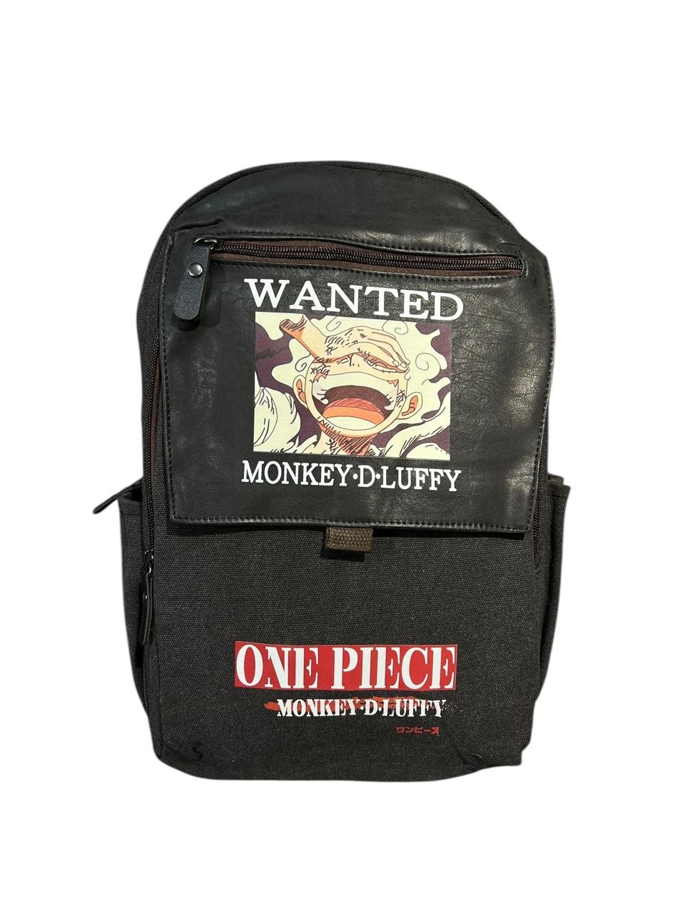 Maleta/morral Negro Luffy Gear 5 Se Busca One Piece