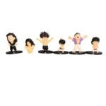 Figuras Set X6 Baki 6cm