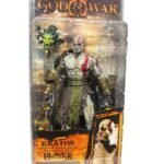 Figura Articulada De Kratos Con Cabeza Medusa - God Of War