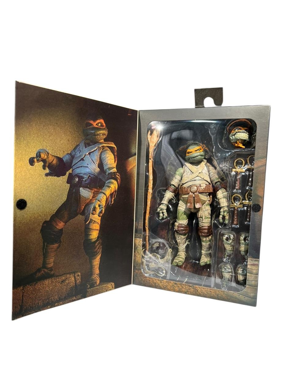 Figura Articulada Michaelangelo - Tortugas Ninja - 17cm - Imagen 3