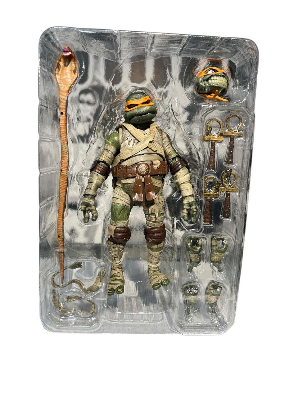 Figura Articulada Michaelangelo - Tortugas Ninja - 17cm - Imagen 4