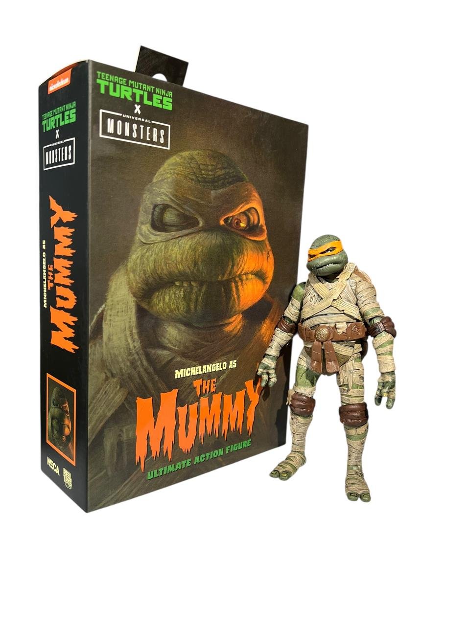 Figura Articulada Michaelangelo - Tortugas Ninja - 17cm