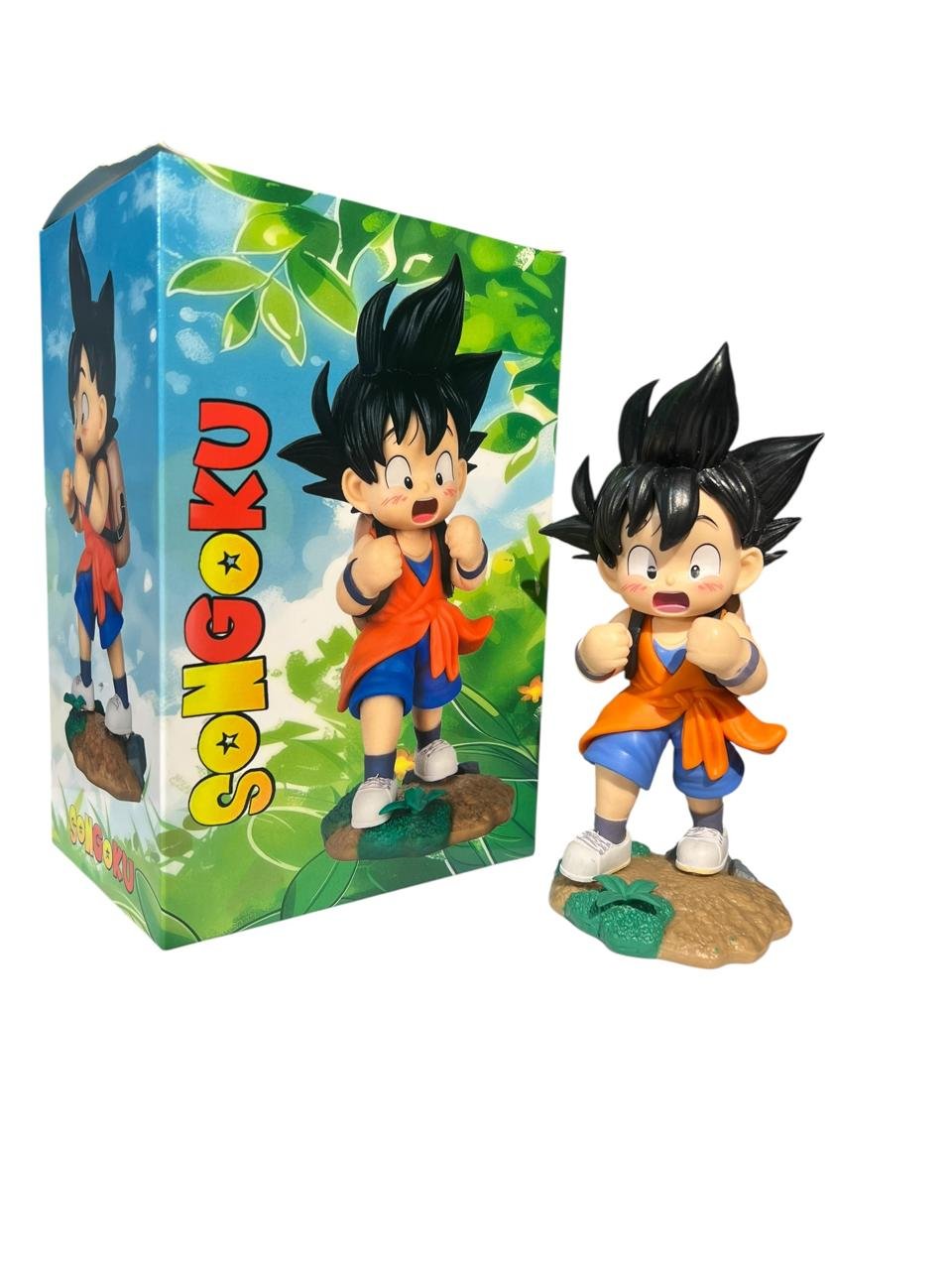 Figura Goku Niño Explorador - Dragon Ball Z - 14cm