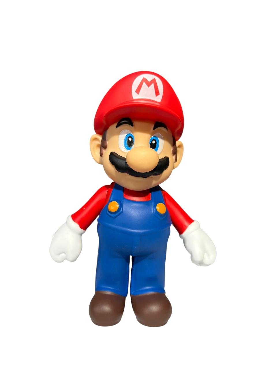 Figura Mario Bros Con Bloque De Ladrillo Y Tubería - 20cm - Imagen 2