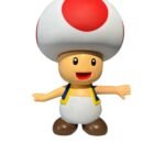 Figura Toad De Mario Bros - 18cm