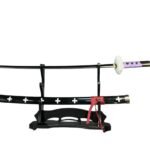 Katana Trafalgar Law- Kikoku Violeta Acero One Piece
