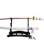 Katana Zoro Enma Blanca Con Morado Acero One Piece