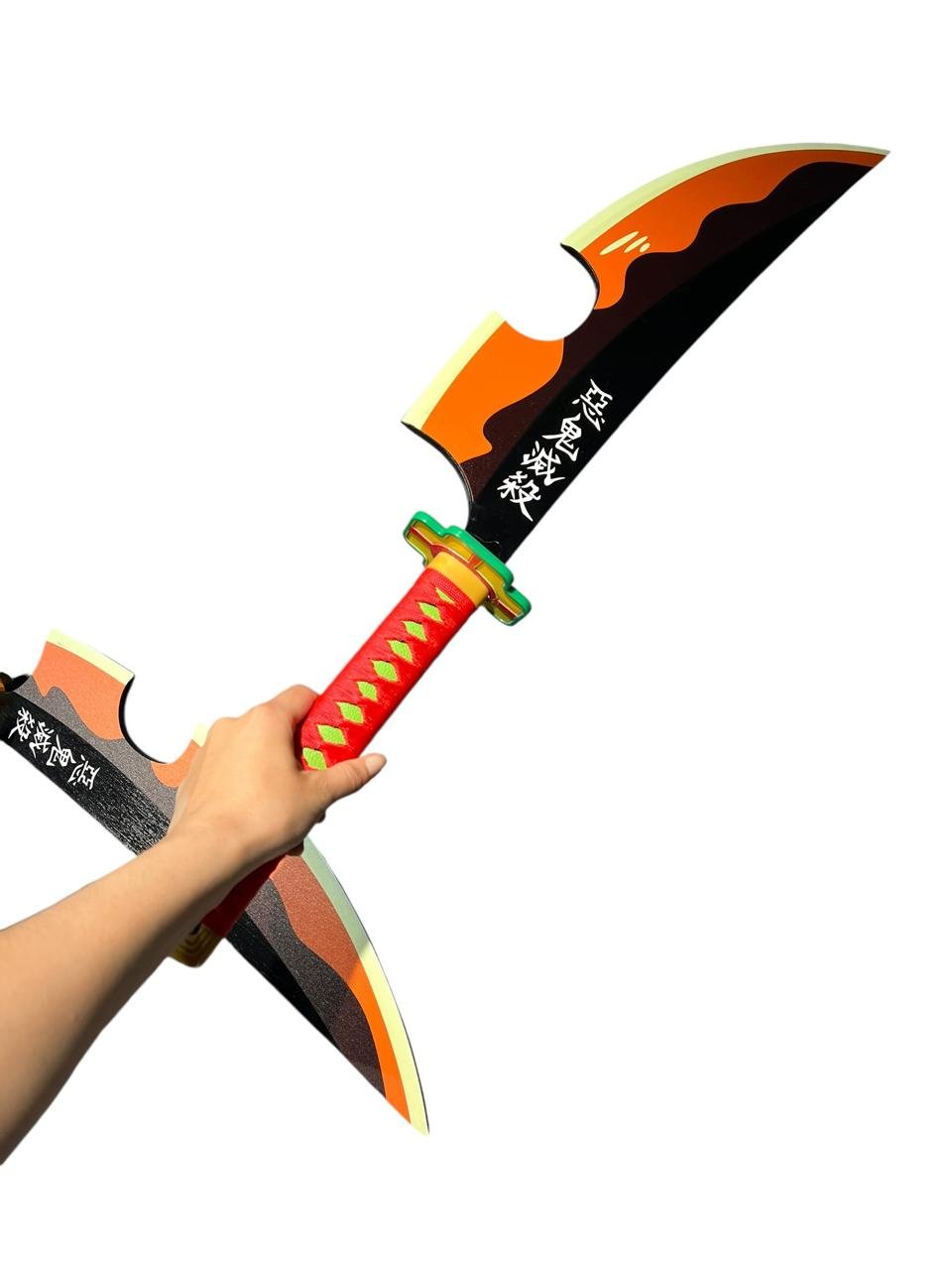 Katanas Madera Tengen Uzui Demon Slayer - Imagen 3