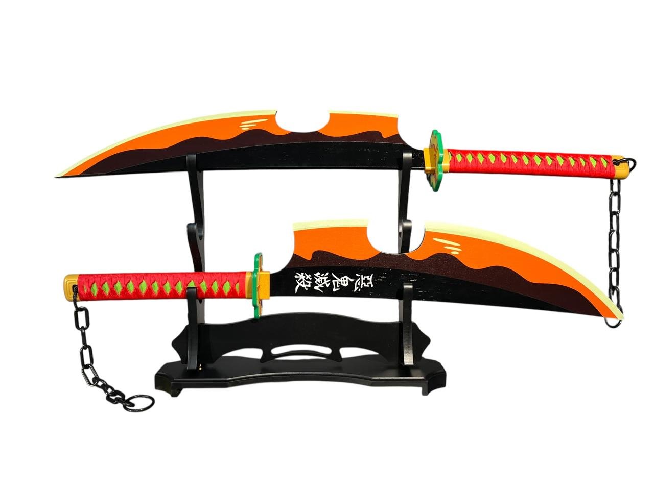 Katanas Madera Tengen Uzui Demon Slayer