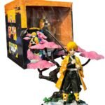 Figura Tipo Diorama Zenitsu Árbol 18cm Demon Slayer