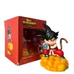 Figura Goku Niño Nube Kamehameha 19cm - Dragon Ball