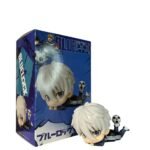 Figura Seishiro Nagi 5cm Cabezón Acostado Blue Lock