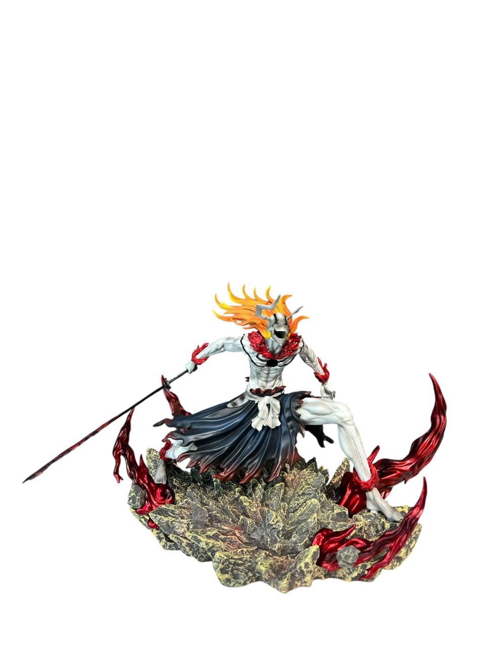 Figura Ichigo Transformación Hollow Completa 21cm Bleach