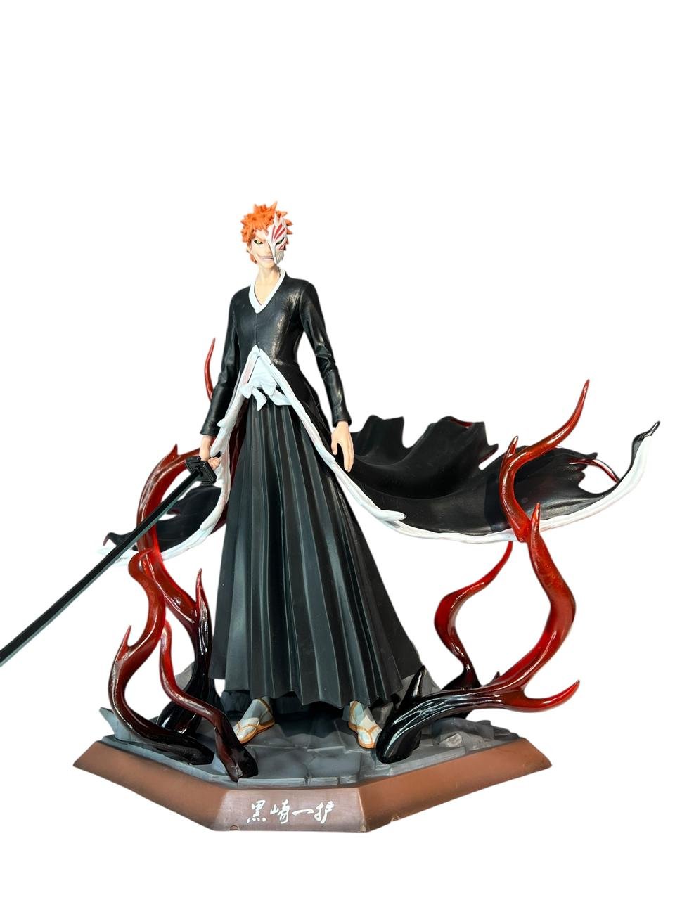Figura Ichigo Kurosaki 29cm Mascara Bleach - Imagen 3