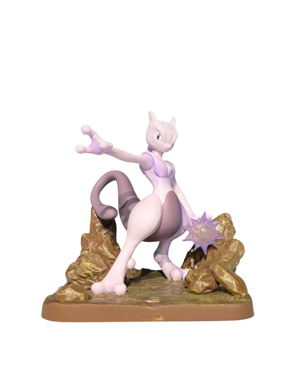 Figura Mewtwo Base Tipo Piedra 11cm Pokémon - Imagen 2