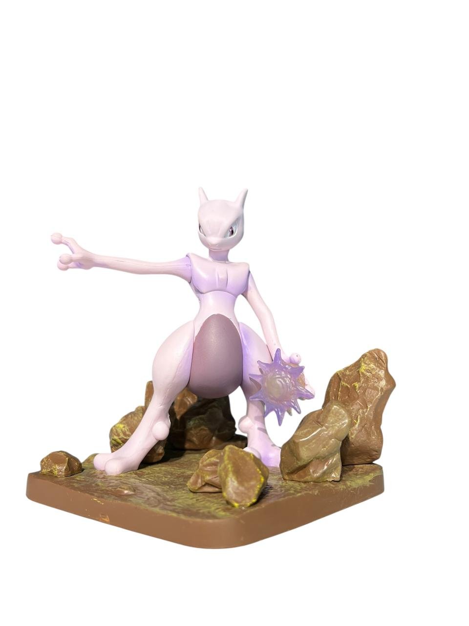 Figura Mewtwo Base Tipo Piedra 11cm Pokémon - Imagen 3