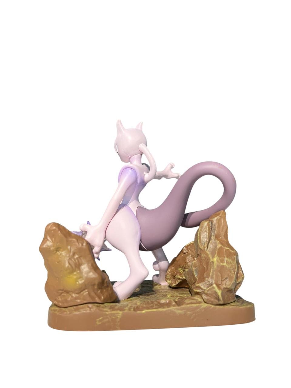 Figura Mewtwo Base Tipo Piedra 11cm Pokémon - Imagen 4