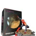 Figura Iron Spider Hombre Araña 17cm Super Heroes