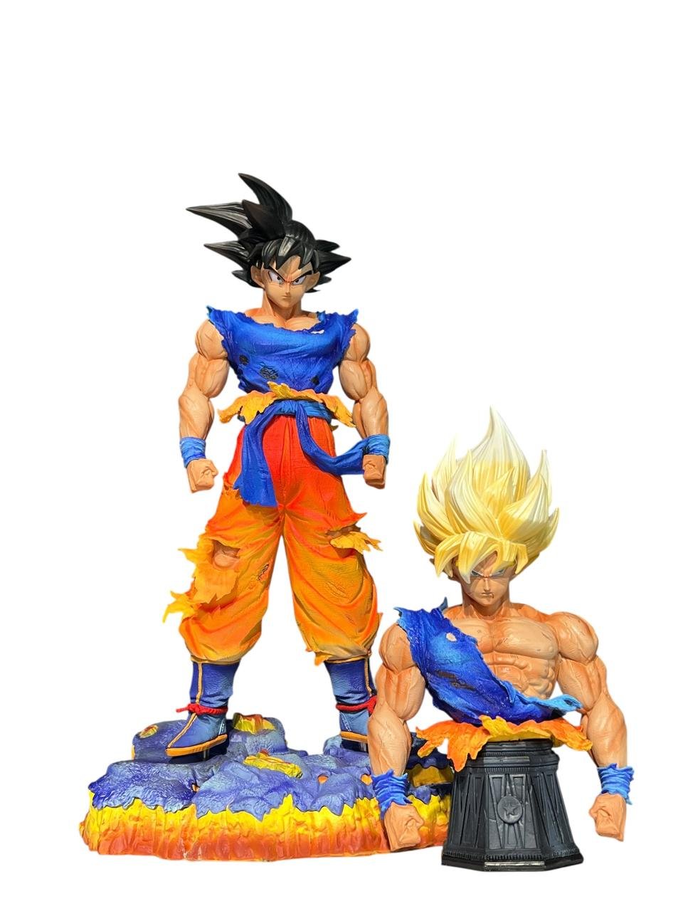 Figura Goku Super Saiyajin & Goku Fase 32cm Dragon Ball Z