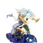 Figura Luffy Gear 5 Pose Ataque En El Aire 19cm One Piece