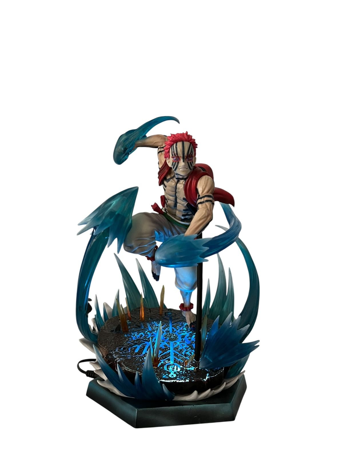 Figura Tipo Lampara Akaza 25cm Demon Slayer - Imagen 3