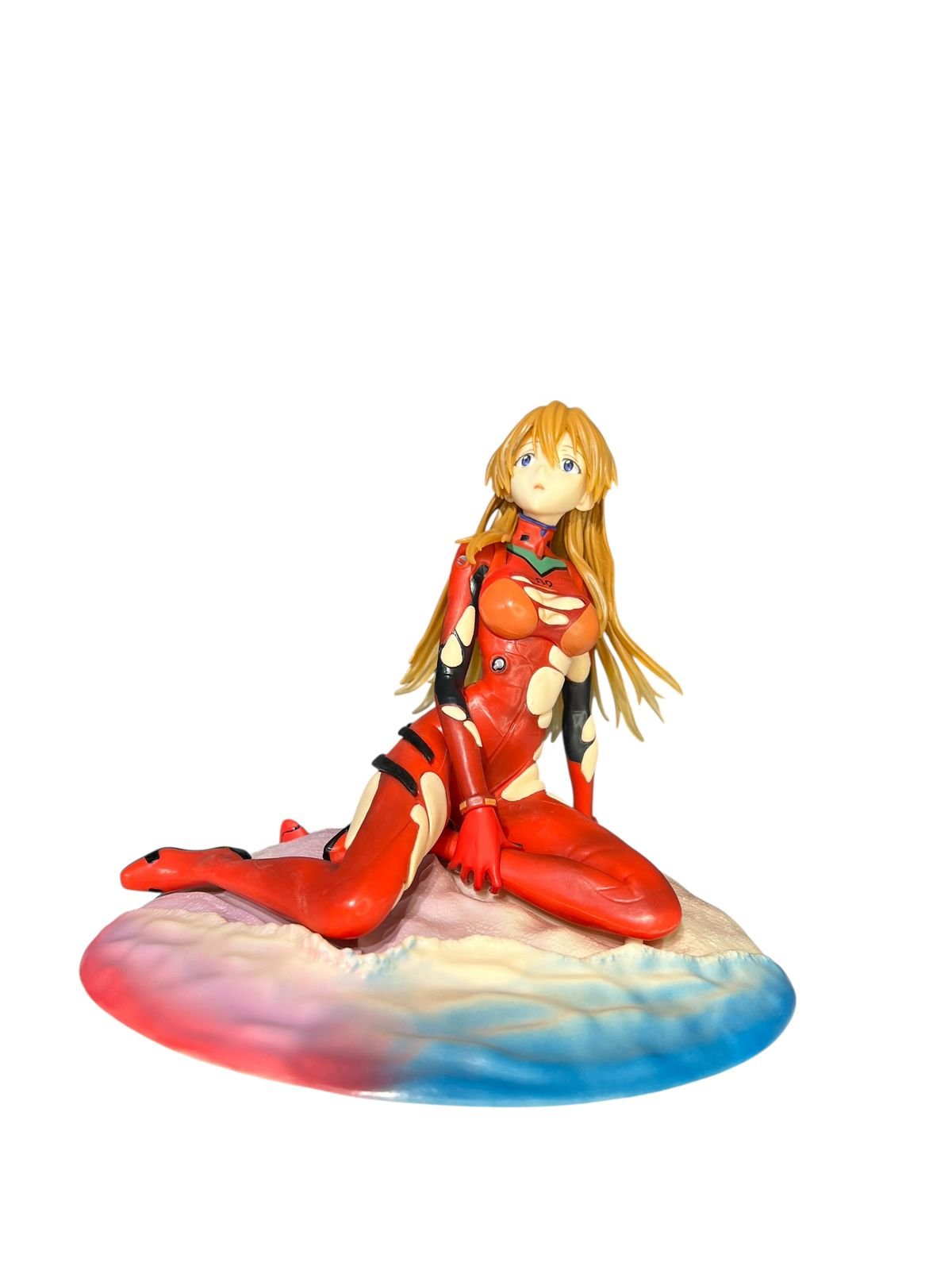 Figura Azuka Sentada Base Colores 17cm Evangelion - Imagen 3