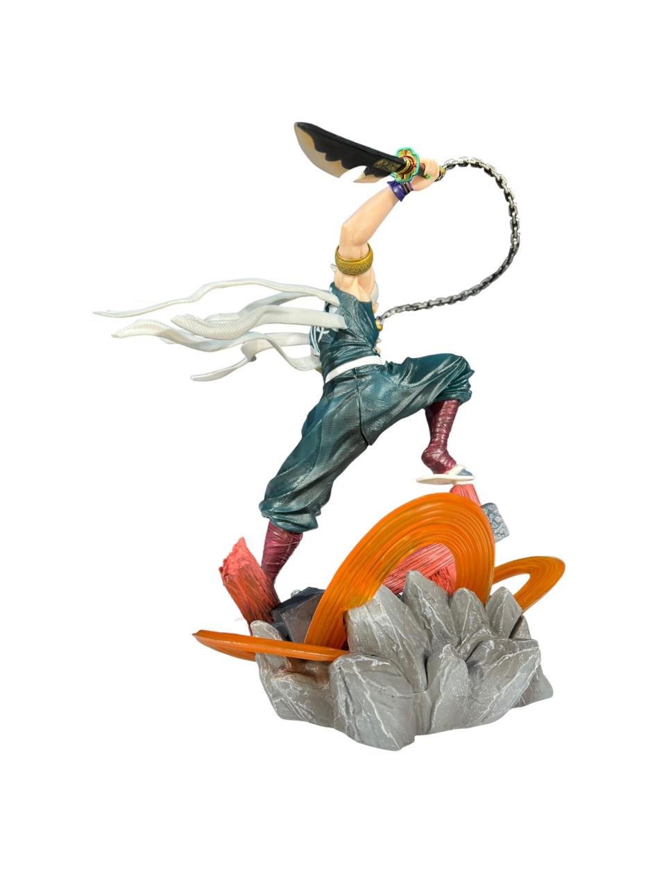 Figura Tengen Uzui Pose De Ataque 25cm Demon Slayer - Imagen 2