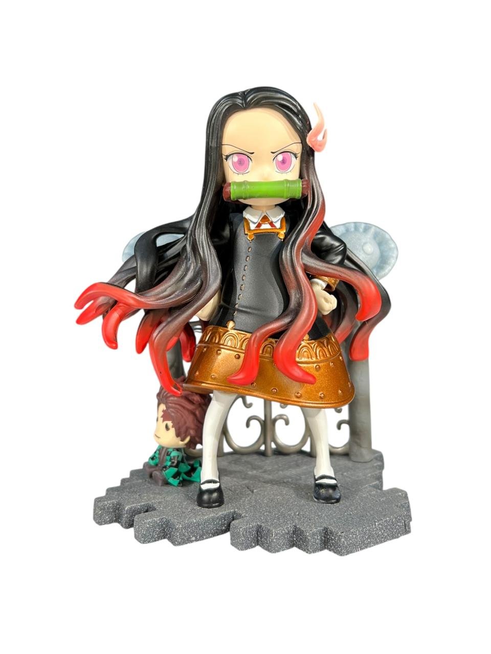 Figura Nezuko Vestido Anya 14cm Demon Slayer - Imagen 5